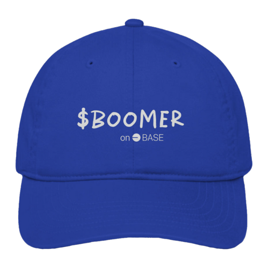 $BOOMER Dad/Mom Cap (Base Blue)