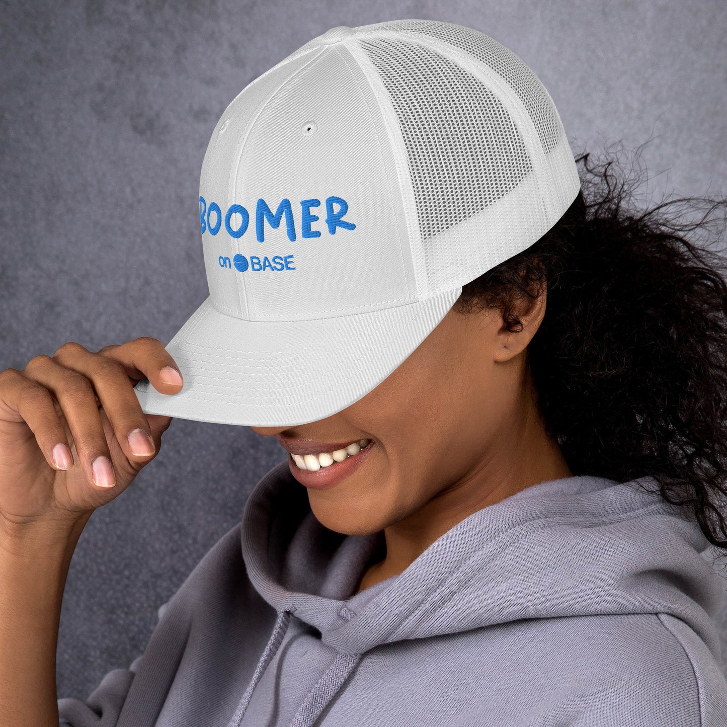 $BOOMER Trucker Cap (Multi-Color)